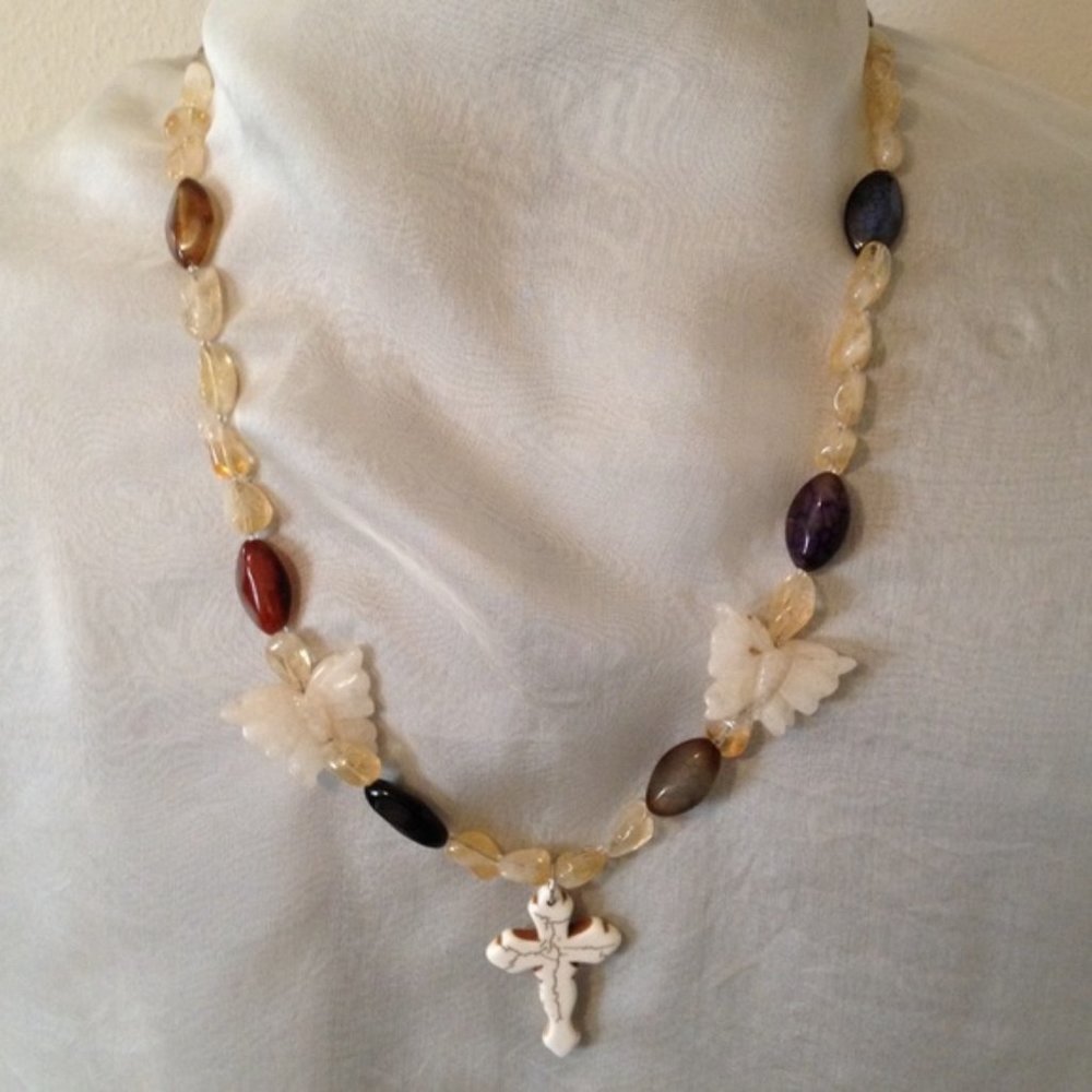 Handcrafted Semi Precious Necklace